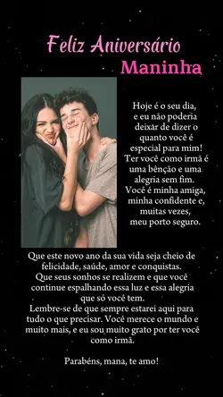 Feliz Vida Irmã
