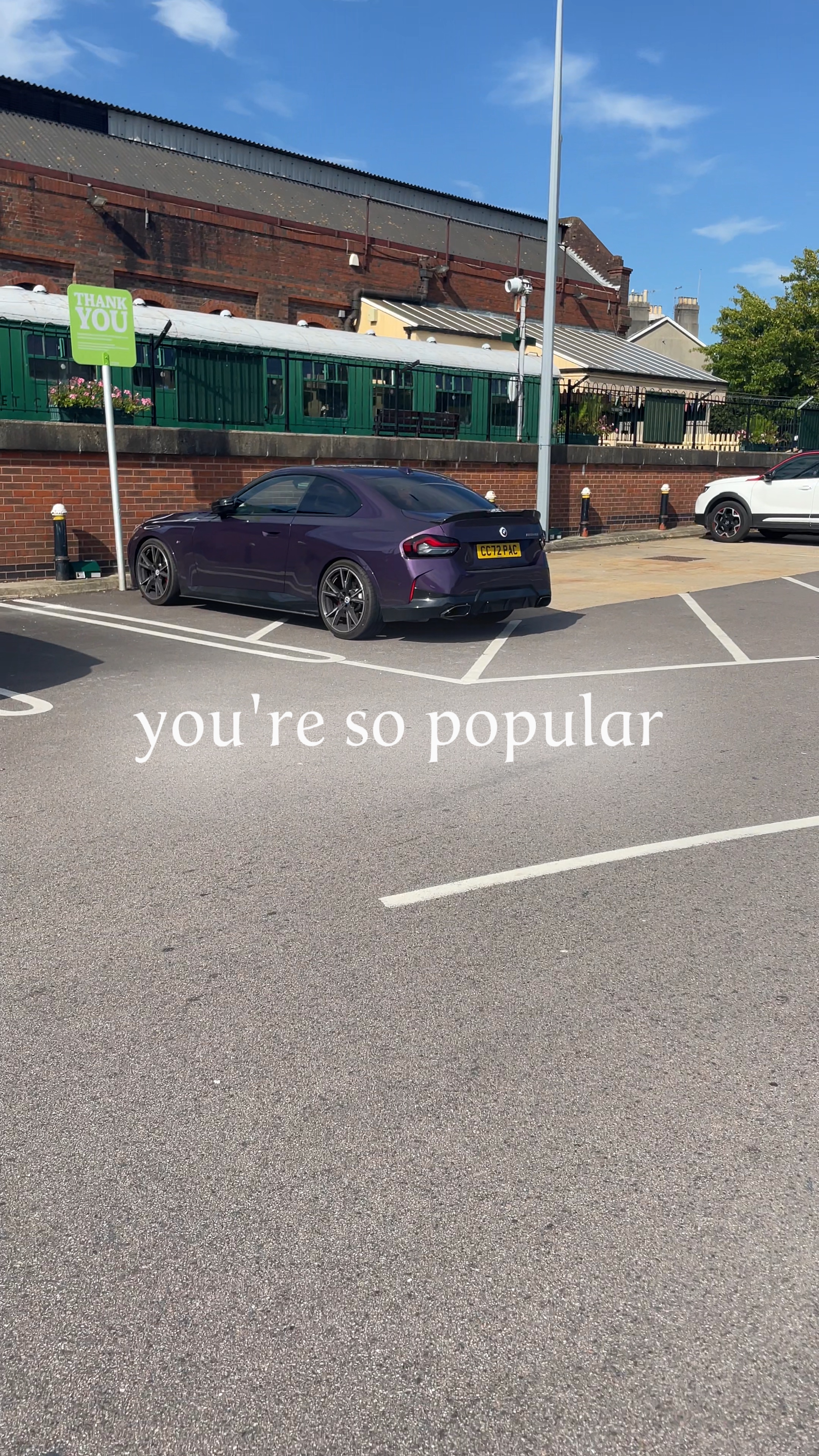 Your so popular 