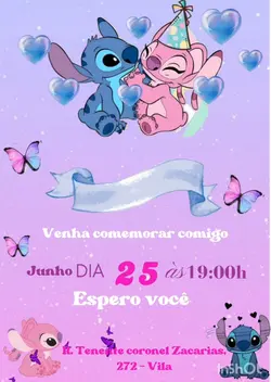 convite animado