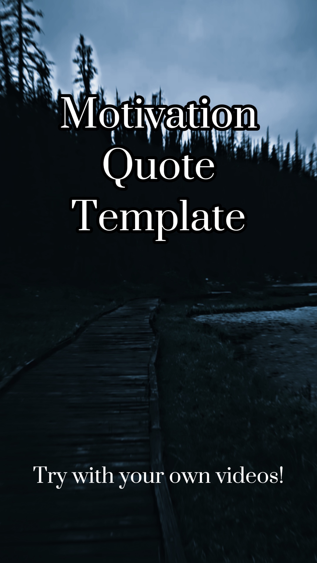 Template motivasi