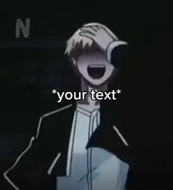 Anime laughing meme