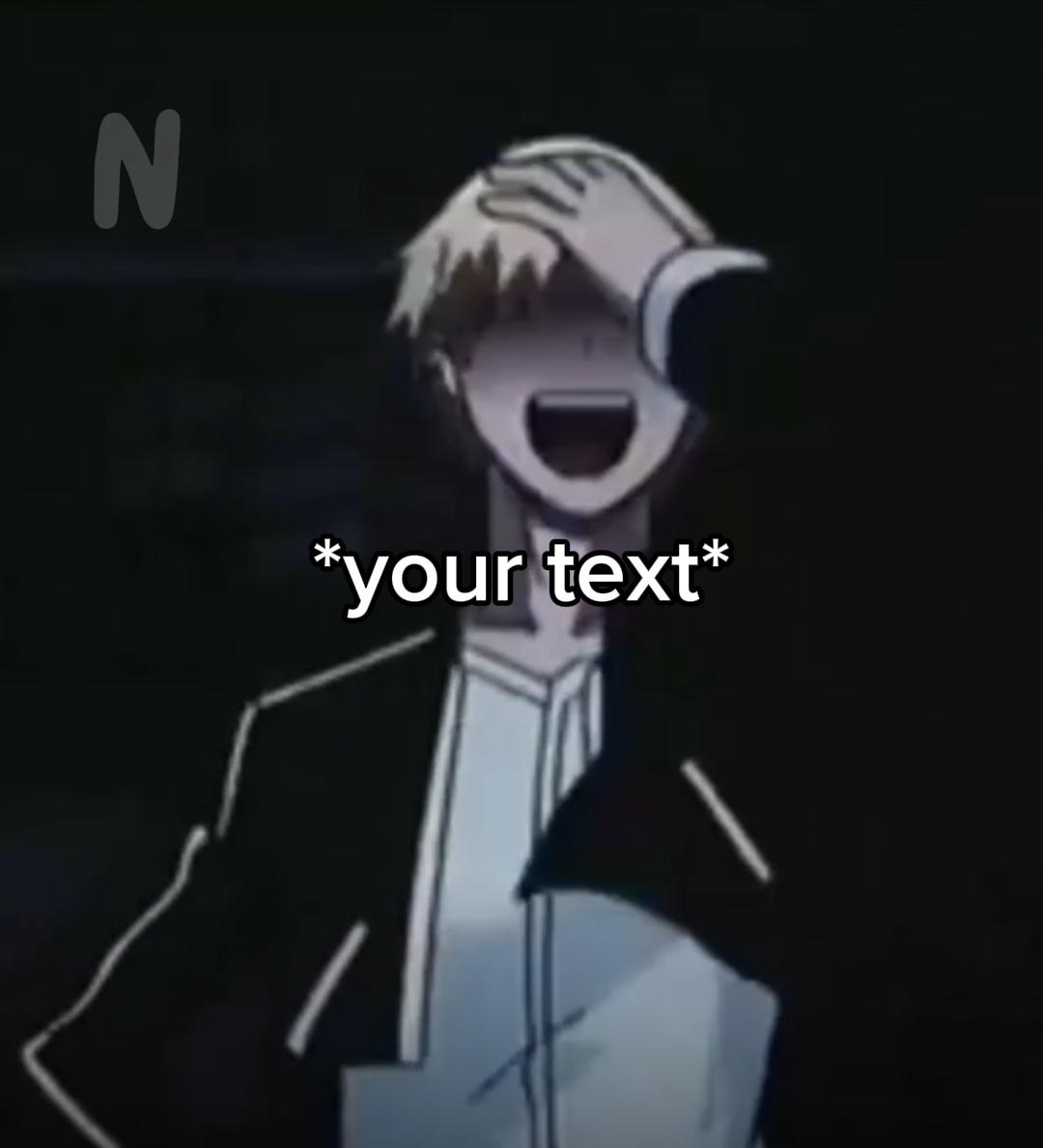 Anime lachendes Meme