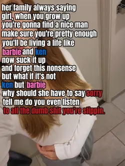 I want her, sorry...