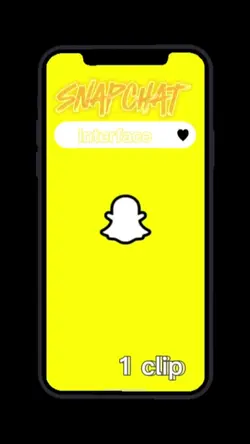 Snapchat Interface 