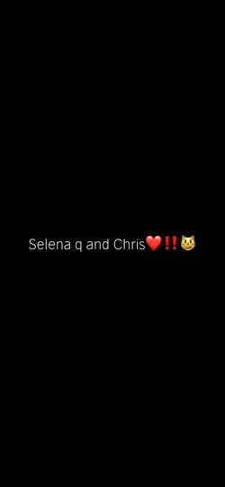 Selena Q & Chris🎀‼️