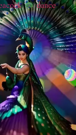 Peacock 🦚 dance.