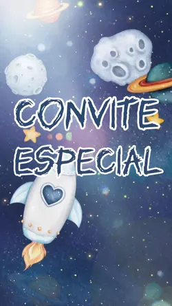 Convite Astronauta