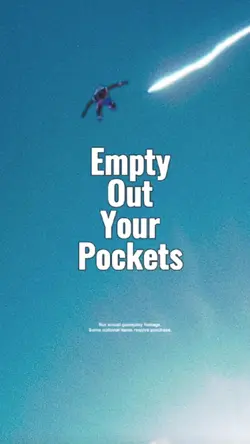 empty out pockets