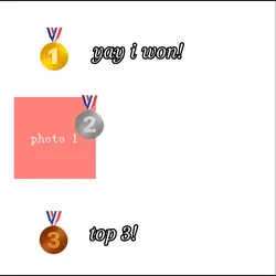 2nd place </3