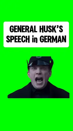 GENERAL HUSK SPEECH