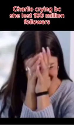 Charlie crying