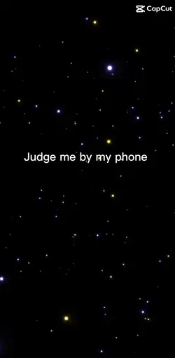 Judge me…