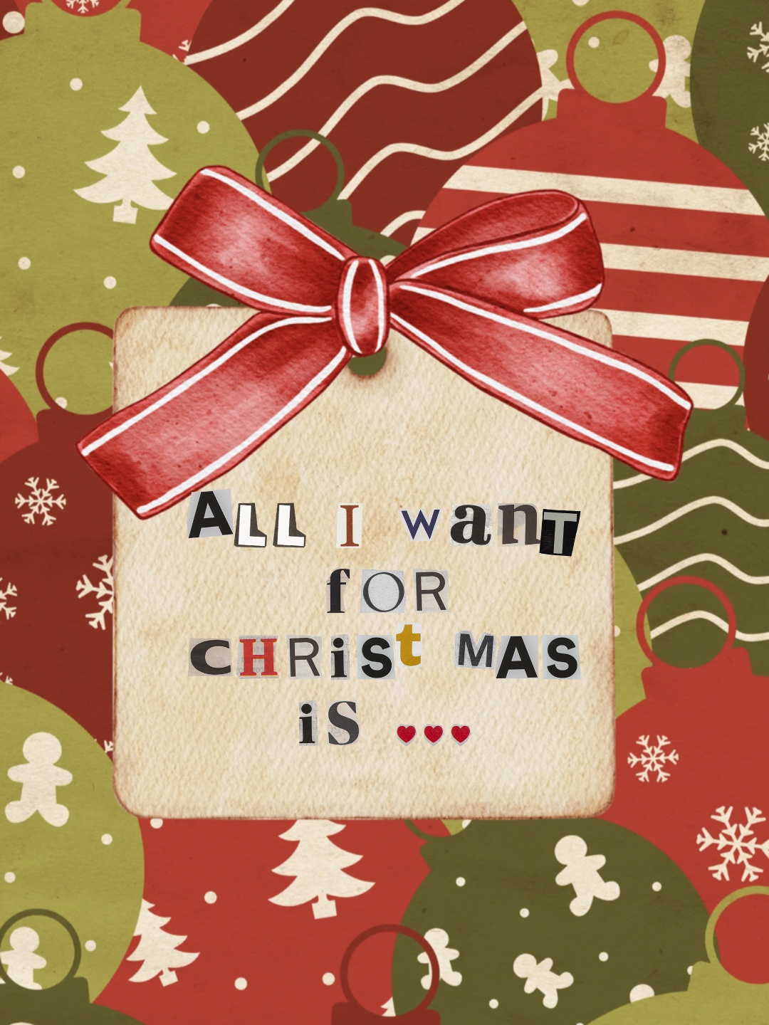 lahat ng gusto ko para sa Pasko 