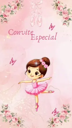 Convite Bailarina 