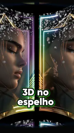 3D NO ESPELHO