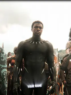Wakanda forever edit