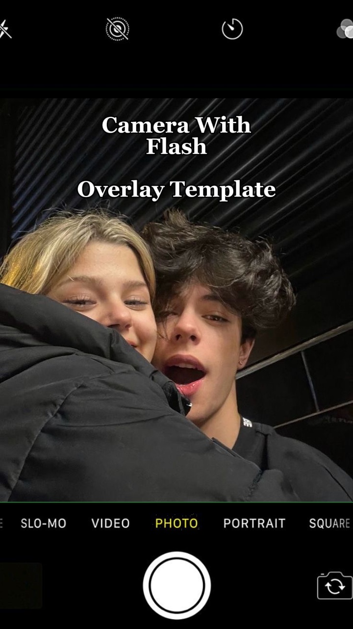 Flash de la cámara con 