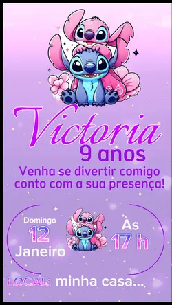 Stich aniversário 
