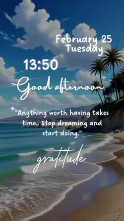 Good Afternoon