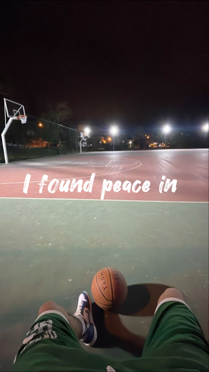 I found peace