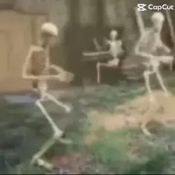 Skeletons dancing