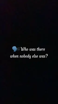 Nobody else🤍✨