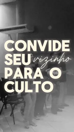CONVITE CULTO