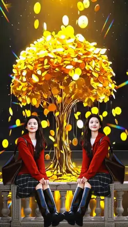 Golden tree
