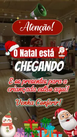 Natal Chegando Loja 