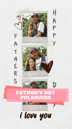 fathers day polaroid