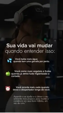 Sua vida muda