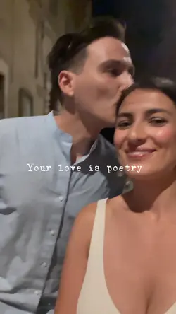 Your love is poetry 