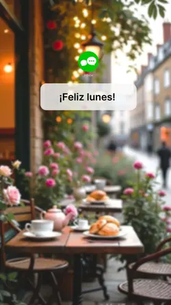 ¡Feliz lunes! 