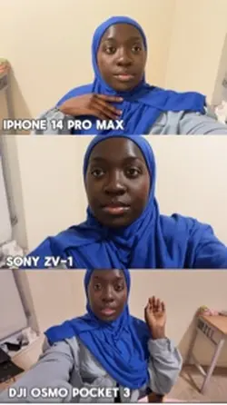 Camera comparison