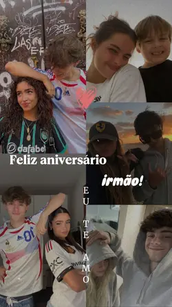 ANIVERSÁRIO IRMÃO