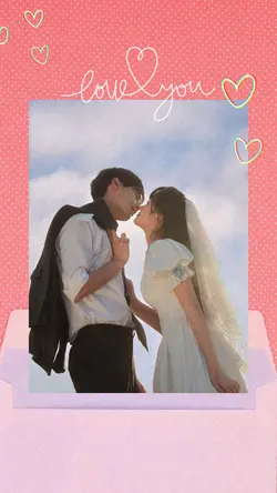 retro valentine card