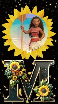 Letter-M Sunflower