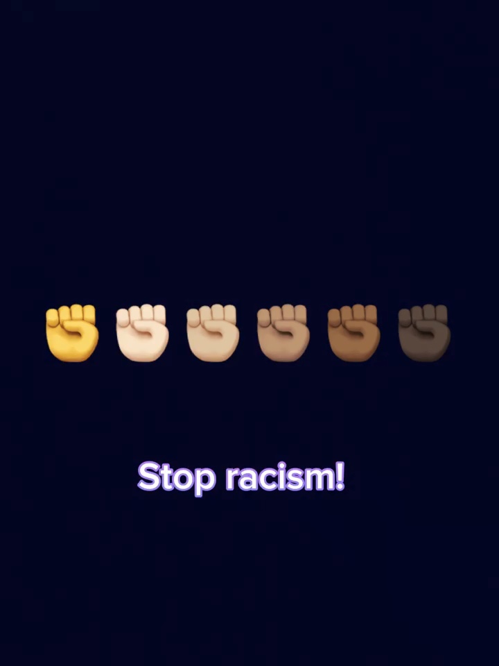Please stop racism