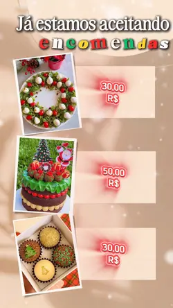 Encomendas de natal