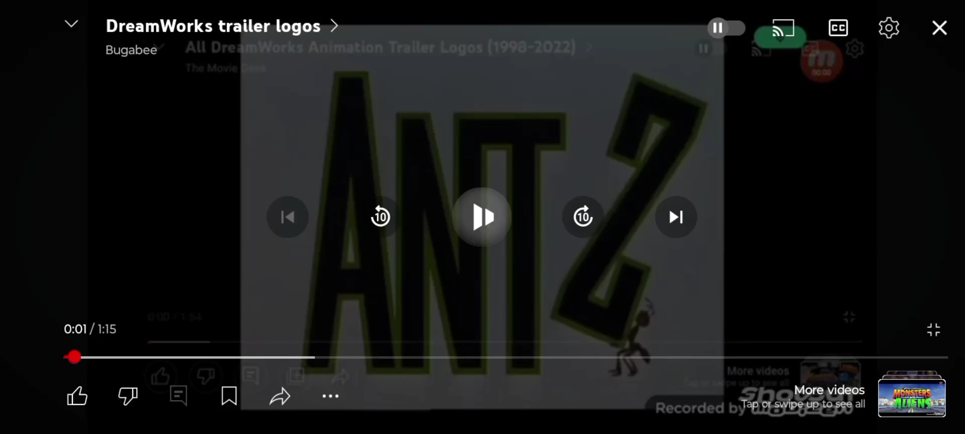 Tráiler L de DreamWorks