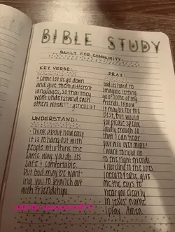 I sought the lord