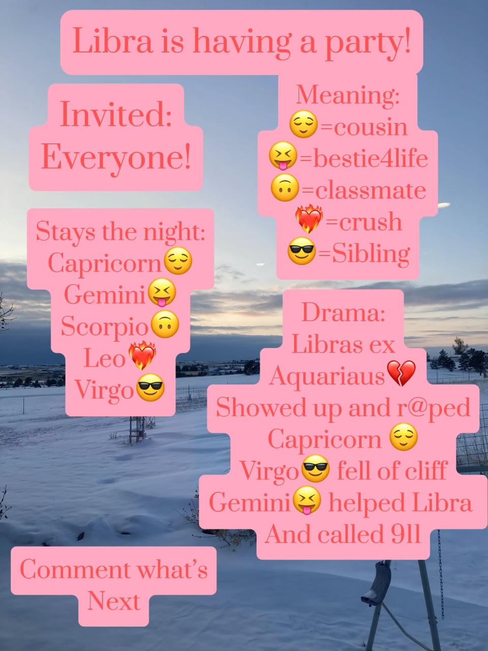 Libra is having a p-