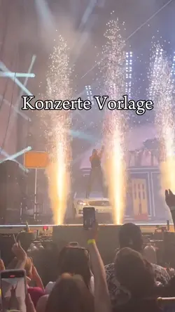 Konzerte Vorlage