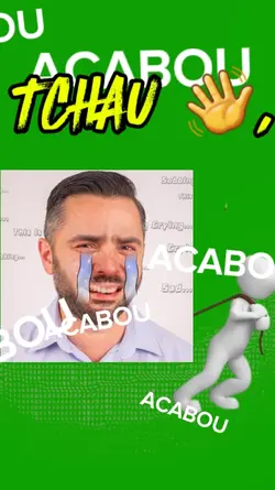 acabou,perdeu