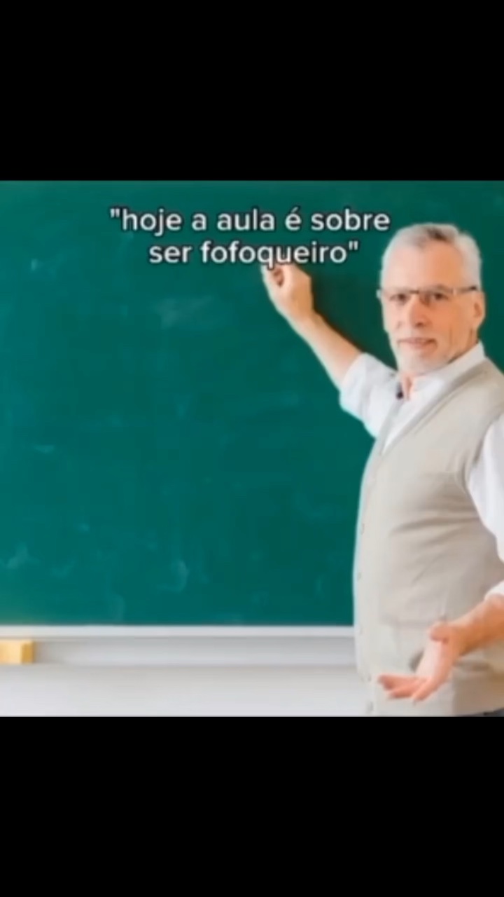Hoje a aula é sobre 