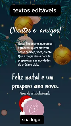 Cartão de natal 