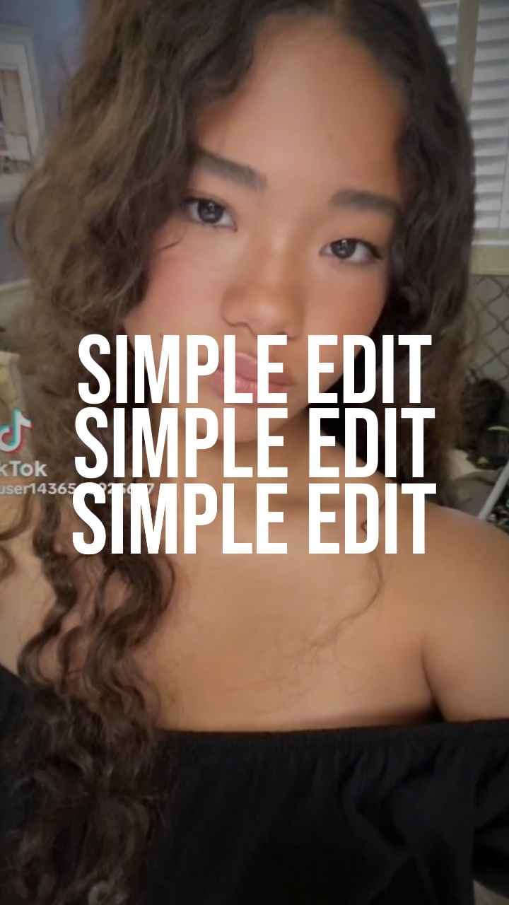 Simple edit