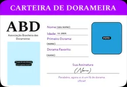 cartão de dorameira