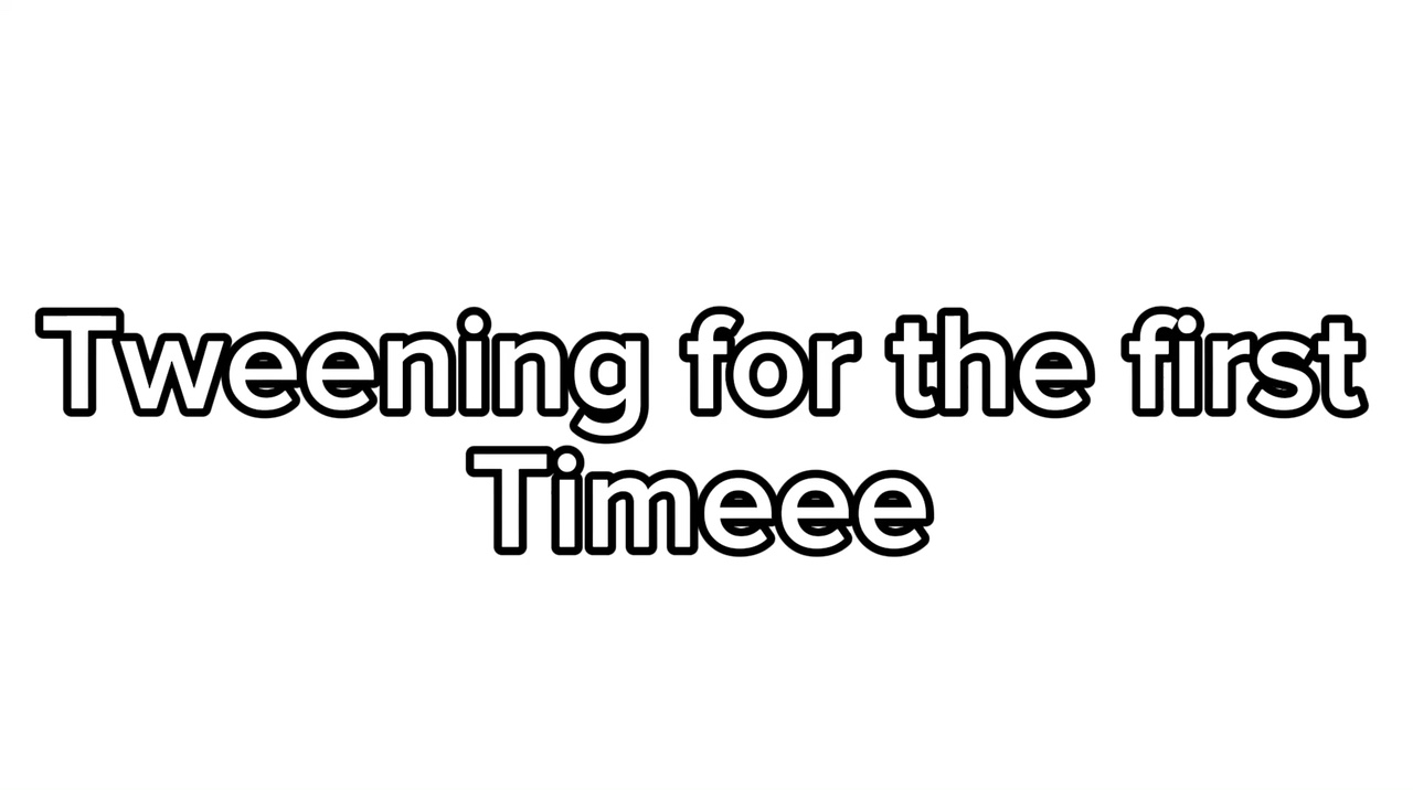 TWEENING FOR THE FIR