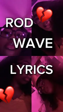 Rod wave lyrics💔